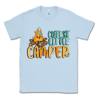 Dusty Blue cutest little camper Classic Tee - MaliasSmallBusiness