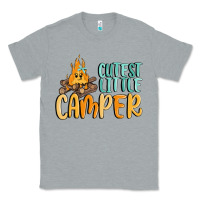 Heather Grey cutest little camper Classic Tee - MaliasSmallBusiness
