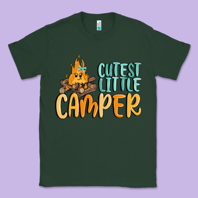 Cutest Little Camper Classic Tee Designed By Maliassmallbusiness