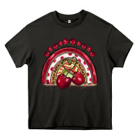 Asphalt cherry rainbow Heavy Core Tee - BarkalooDesign