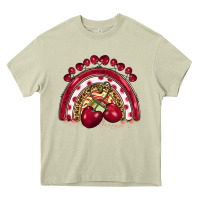 Mossy cherry rainbow Heavy Core Tee - BarkalooDesign