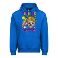Cobalt Skull pour me something mister Urban Hoodie - FaDigitalArtStudio