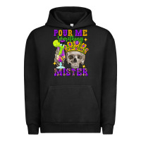 Pigment Black Skull pour me something mister Urban Hoodie - FaDigitalArtStudio