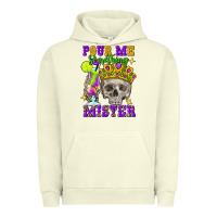 Pigment Pistachio Skull pour me something mister Urban Hoodie - FaDigitalArtStudio