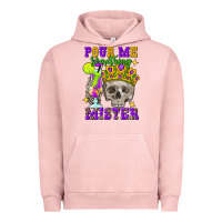 Pigment Salmon Skull pour me something mister Urban Hoodie - FaDigitalArtStudio