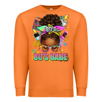 Carrot 80's babe afro messy bun Premium Sweatshirt - texasbilliewilder