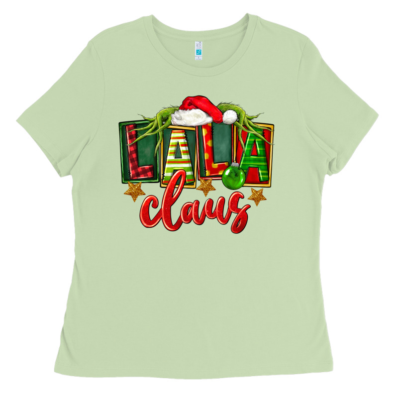 Christmas Lala Claus Ladies Tee by FaDigitalArtStudio | Teevron