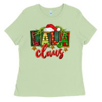 Matcha Christmas lala claus Ladies Tee - FaDigitalArtStudio