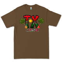Cacao texas summer Premium Tee - CowhideDigitalArt