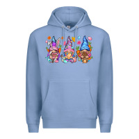 Colony Blue Easter gnomies Easter Day Premium Hoodie - HowdyJamesFarm