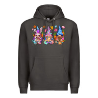 Smoke Easter gnomies Easter Day Premium Hoodie - HowdyJamesFarm