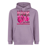 Lavender In October We Wear Pink and Watch Basketball Heavyweight Hoodie - texasbilliewilder