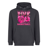 Smoke In October We Wear Pink and Watch Basketball Heavyweight Hoodie - texasbilliewilder