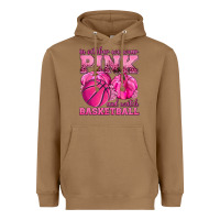 Toasted Coconut In October We Wear Pink and Watch Basketball Heavyweight Hoodie - texasbilliewilder