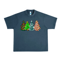 Midnight Navy Christmas tree cakes and Christmas trees  ado Urban Heavy Tee - AdoDesignShop