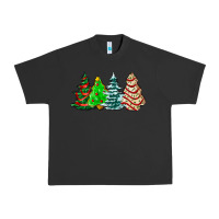 Pigment Black Christmas tree cakes and Christmas trees  ado Urban Heavy Tee - AdoDesignShop