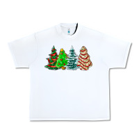 White Christmas tree cakes and Christmas trees  ado Urban Heavy Tee - AdoDesignShop