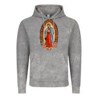 Cloud Rock our lady of guadalupe leopard and roses Vintage Hoodie - BarkalooDesign