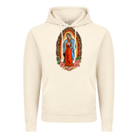 Vintage Artic our lady of guadalupe leopard and roses Vintage Hoodie - BarkalooDesign