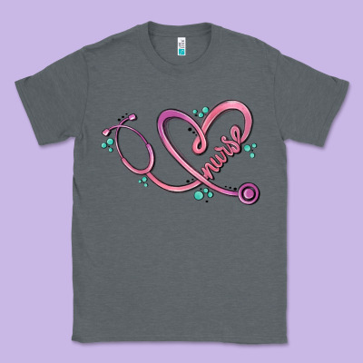 Nurse Heart Classic Tee Designed By Maliassmallbusiness