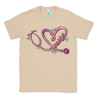 Mushroom nurse heart Classic Tee - MaliasSmallBusiness