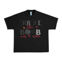 Black fragile like a bomb ready to explode Urban Heavy Tee - MaliasSmallBusiness