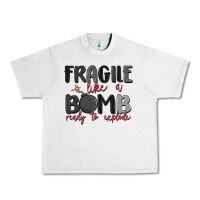 Lunar Rock fragile like a bomb ready to explode Urban Heavy Tee - MaliasSmallBusiness