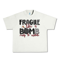 Pistachio fragile like a bomb ready to explode Urban Heavy Tee - MaliasSmallBusiness