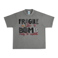 Tornado fragile like a bomb ready to explode Urban Heavy Tee - MaliasSmallBusiness