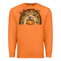 Carrot Fall rainbow pumpkin Premium Sweatshirt - NancyCooperArtShop