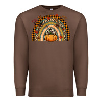 Chestnut Fall rainbow pumpkin Premium Sweatshirt - NancyCooperArtShop