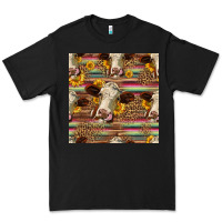 Black western hereford cattle seamless pattern Premium Tee - HRA Design Shop