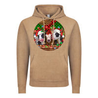 Vintage Coffee Christmas heifers Christmas Vintage Hoodie - Jasminsmagicworld
