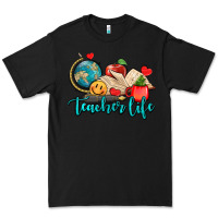 Black teacher life Premium Tee - AdoDesignShop