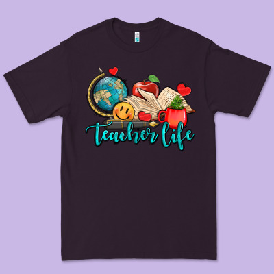 Teacher Life Premium Tee Designed By Adodesignshop