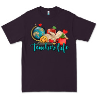 Plum teacher life Premium Tee - AdoDesignShop