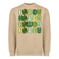 Mushroom howdy st patrick s day Heavyweight Sweatshirt - MaliasSmallBusiness