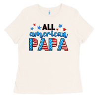 All American Papa Ladies Tee | Teevron