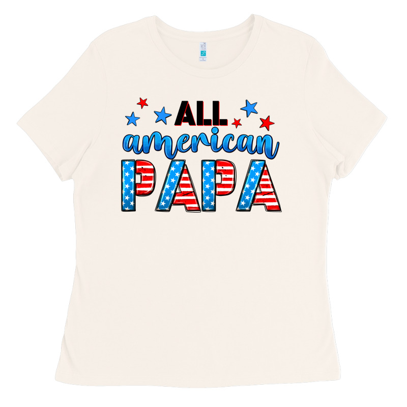 All American Papa Ladies Tee by Neo Western | Teevron