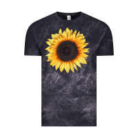Cloud Black treetops sunflower Vintage Tee - LillyAllenDesigns