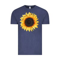 Vintage Denim treetops sunflower Vintage Tee - LillyAllenDesigns