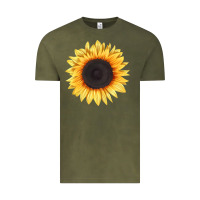 Vintage Olive treetops sunflower Vintage Tee - LillyAllenDesigns