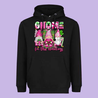 Gnome For The Holidays Heavyweight Hoodie Designed By Texasbilliewilder
