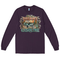 Plum runs on dreams and gasoline truck western Long Sleeve Tee - NancyCooperArtShop