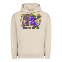 Pigment French Oak Dragon my first Mardi Gras Urban Hoodie - FaDigitalArtStudio