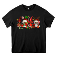 Black christmas afro gnomies Heavy Core Tee - FaDigitalArtStudio