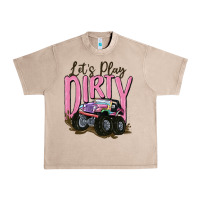 French Oak let's play dirty Urban Heavy Tee - MaliasSmallBusiness