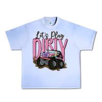 Grape Ice let's play dirty Urban Heavy Tee - MaliasSmallBusiness