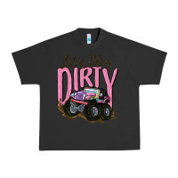 Pigment Black let's play dirty Urban Heavy Tee - MaliasSmallBusiness