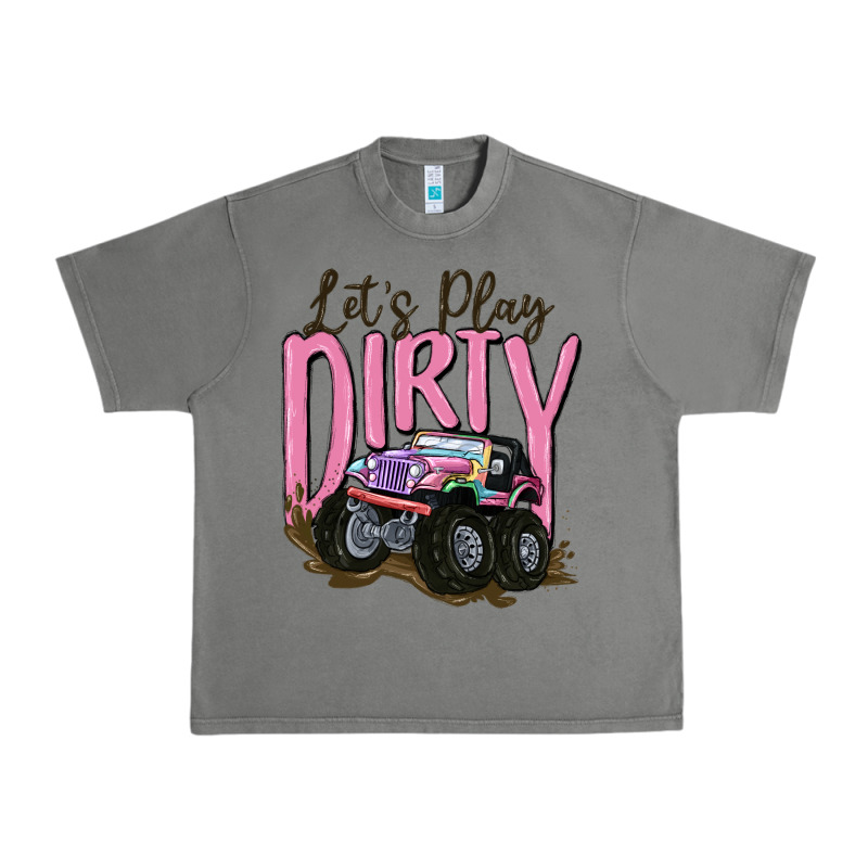 Let's Play Dirty Urban Heavy Tee by MaliasSmallBusiness | Teevron